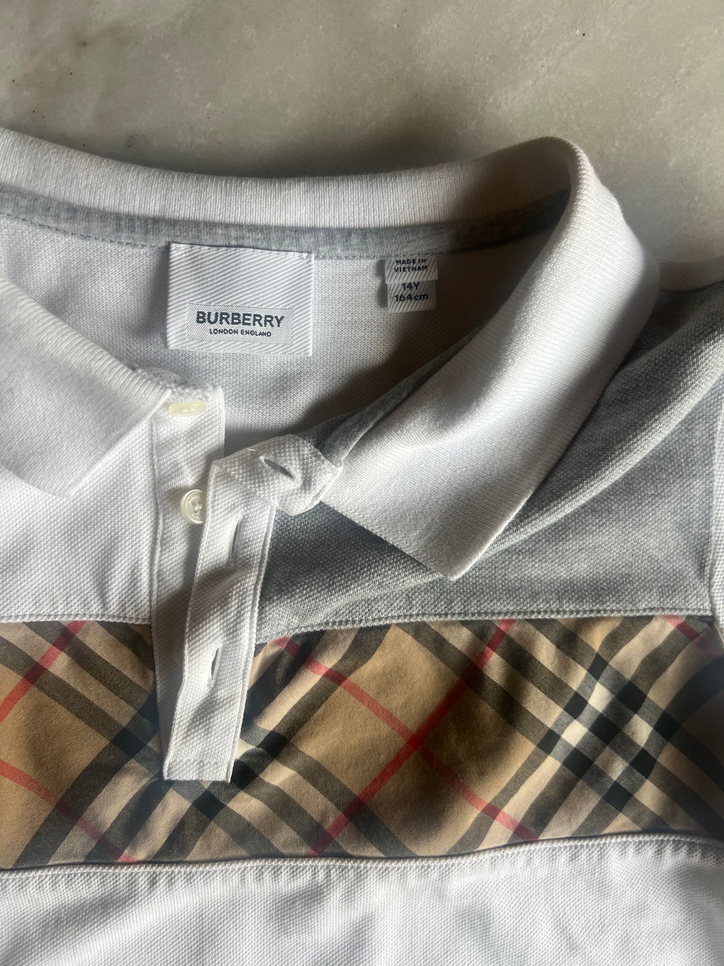 Kids Burberry Polo