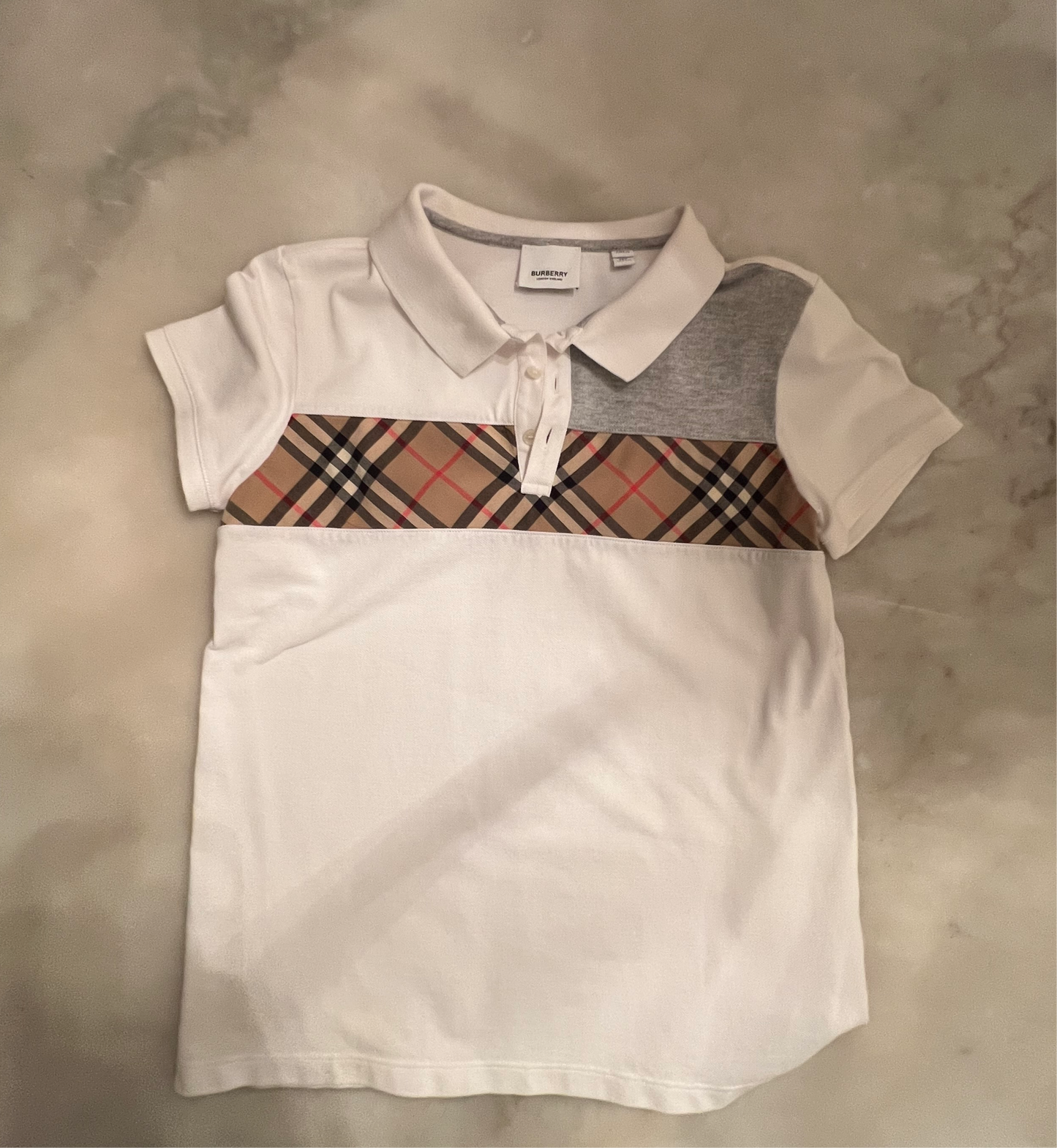 Kids Burberry Polo